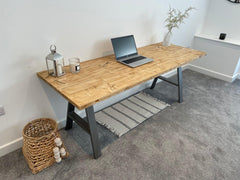 Whitstable Desk - Stripped Pine - The Rustic Grove Co.