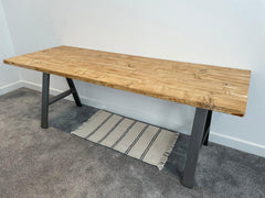 Whitstable Desk - Stripped Pine - The Rustic Grove Co.